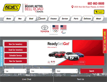 Tablet Screenshot of bellroadtoyota.com
